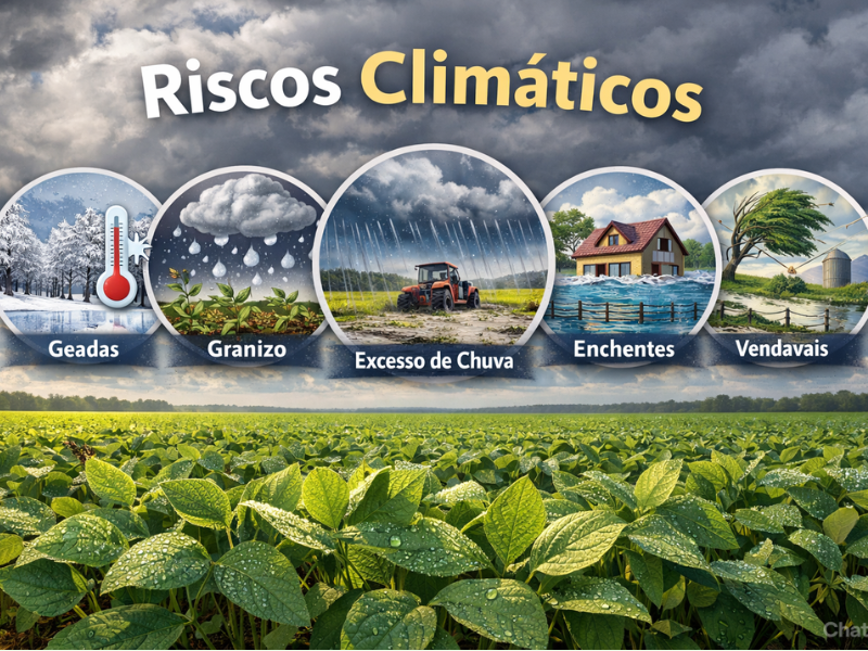Grãos no Brasil: principais regiões produtoras e os riscos climáticos que impactam cada safra
